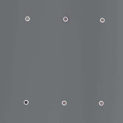 Outsunny 3 x 2.5m Patio Metal Gazebo Door Window Awning Wall Mount Metal Outdoor Shelter Charcoal Grey