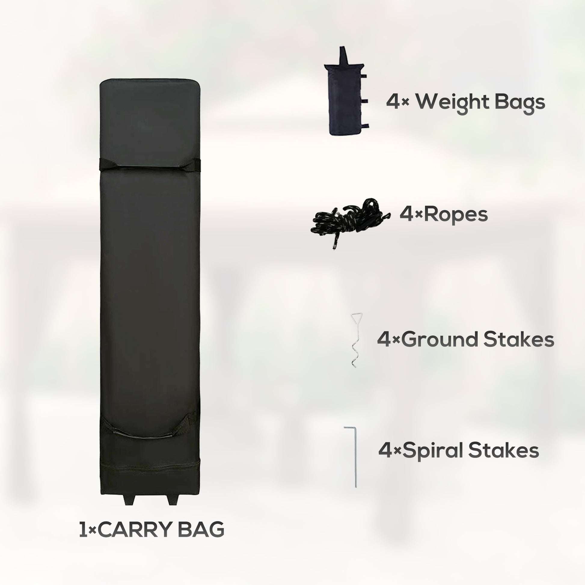 Outsunny 3 x 3(m) Pop Up Gazebo with Mosquito Netting, 1 Person Easy up Marquee Party Tent with 1-Button Push, Double Roof, Carry Bag, Sandbags, Height Adjustable Instant Shelter, Khaki