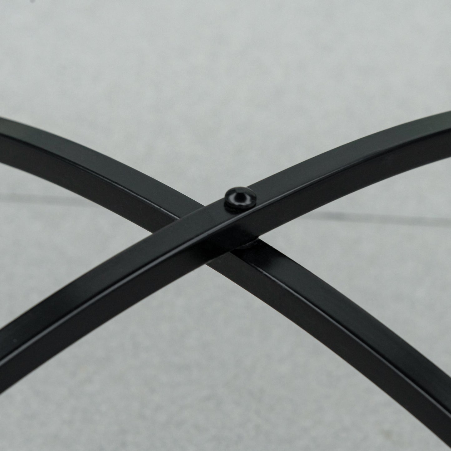 Outsunny ?60cm Mosaic Outdoor Patio Table - Black