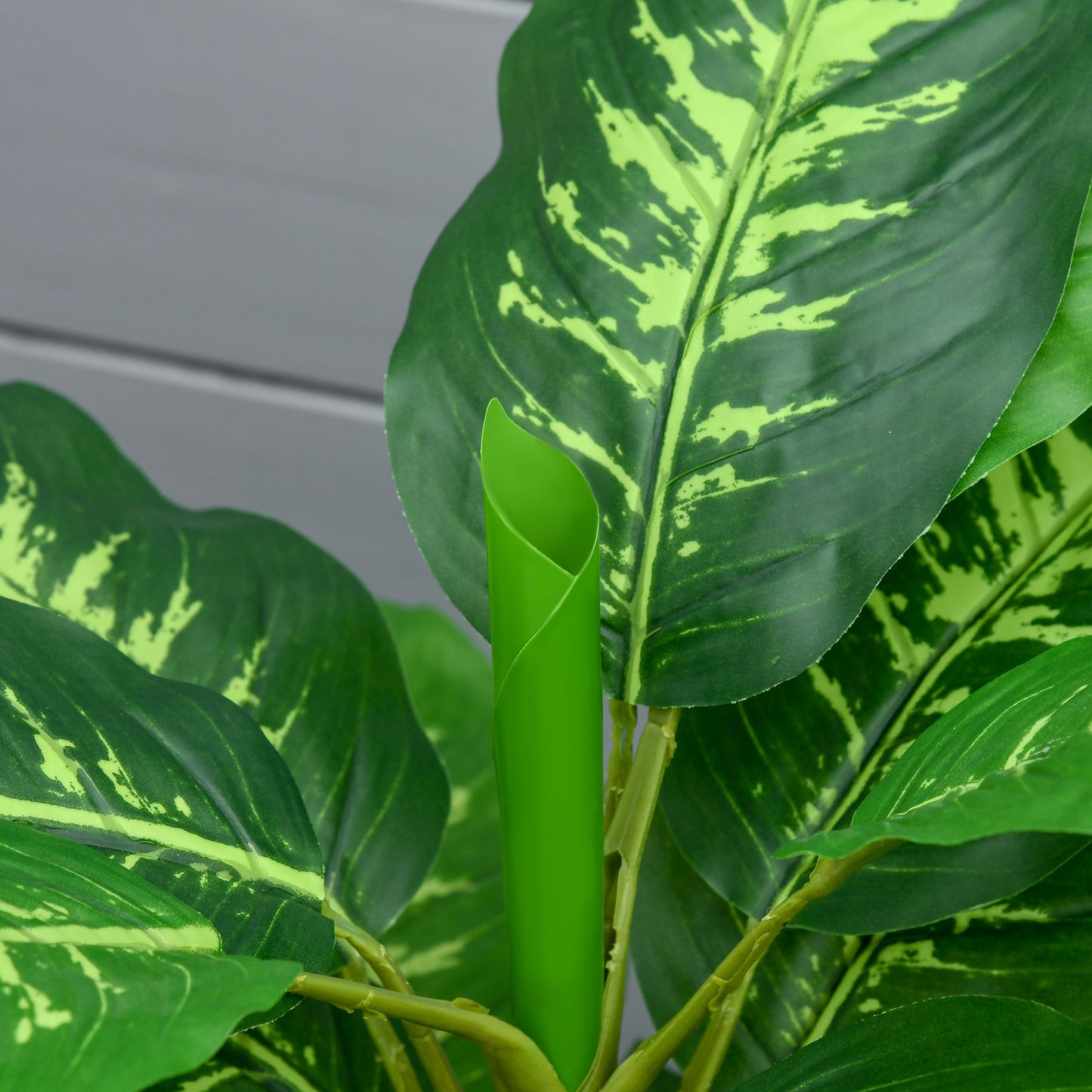 HOMCOM Artificial Evergreen Tree Fake Decorative Plant in Nursery Pot for Indoor Outdoor Décor, 95cm