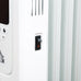 HOMCOM 1630W Digital Oil Filled Radiator, 7 Fin, Portable Electric Hea ...