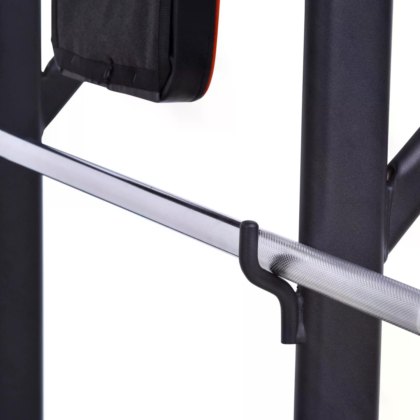 HOMCOM Steel Strength Training Power Tower Pull Up Station Black/Red