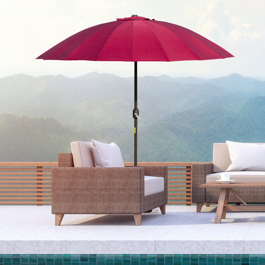 outsunny-255cm-patio-parasol-umbrella-outdoor-market-table-parasol-with-push-button-tilt-crank-and-sturdy-ribs-for-garden-lawn-backyard-pool-wine-red