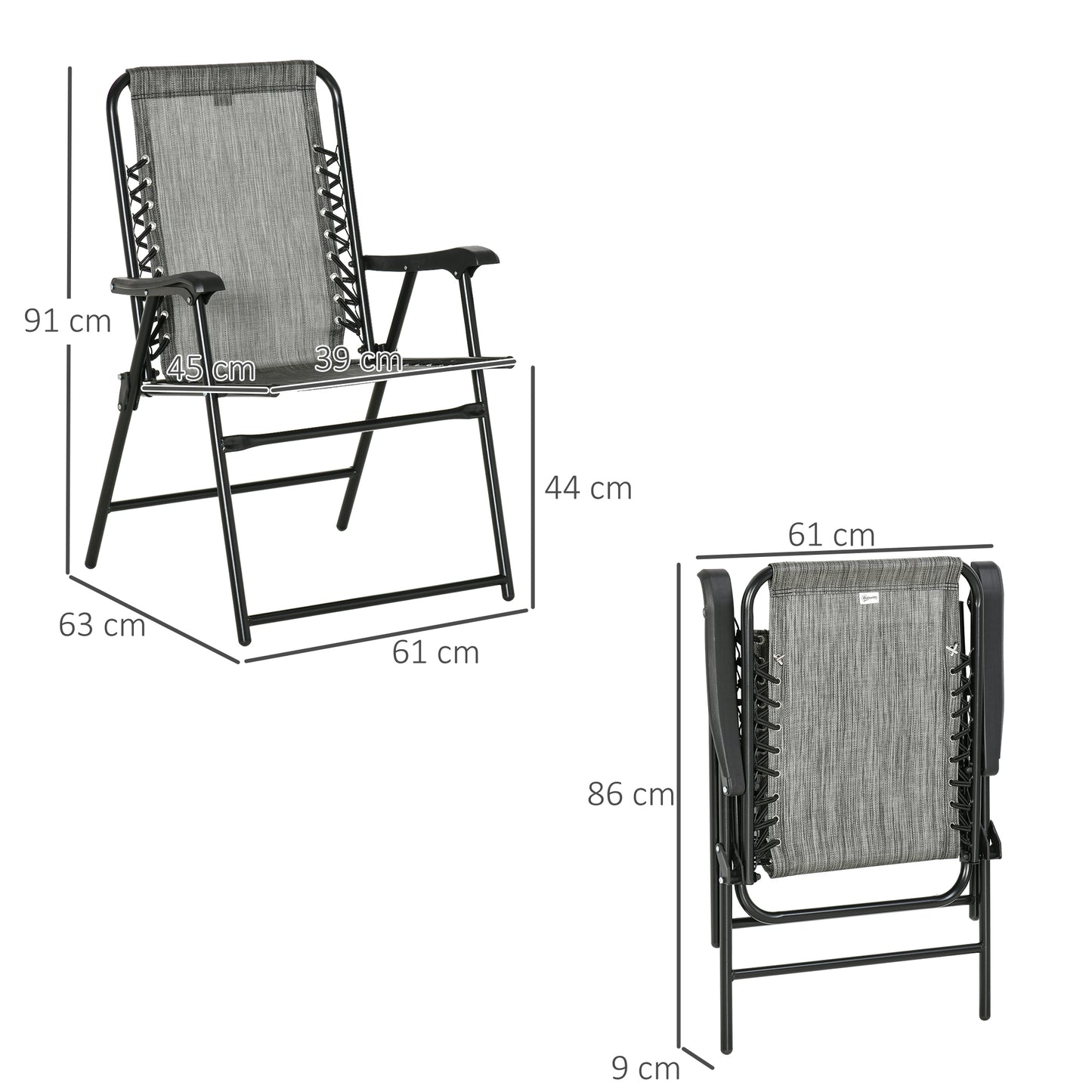 outsunny-set-of-6-patio-folding-chair-set-garden-portable-outdoor-chairs-with-armrest-and-breathable-mesh-fabric-seat-and-backrest-for-camping-beach-deck-lawn-grey