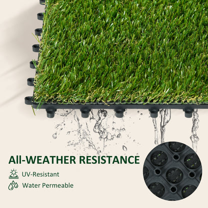 outsunny-10-pcs-30-x-30cm-artificial-grass-turf-25mm-pile-height-grass-carpet-fake-grass-mat-uv-resistance-for-outdoor