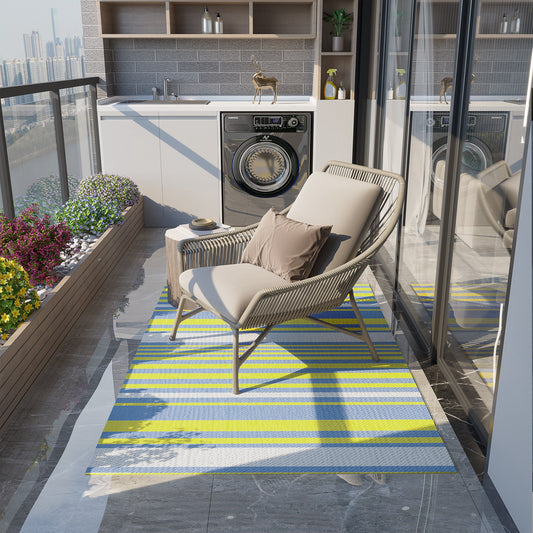 outsunny-reversible-outdoor-rug-lightweight-waterproof-plastic-straw-mat-for-backyard-deck-rv-picnic-beach-camping-121-x-182-cm