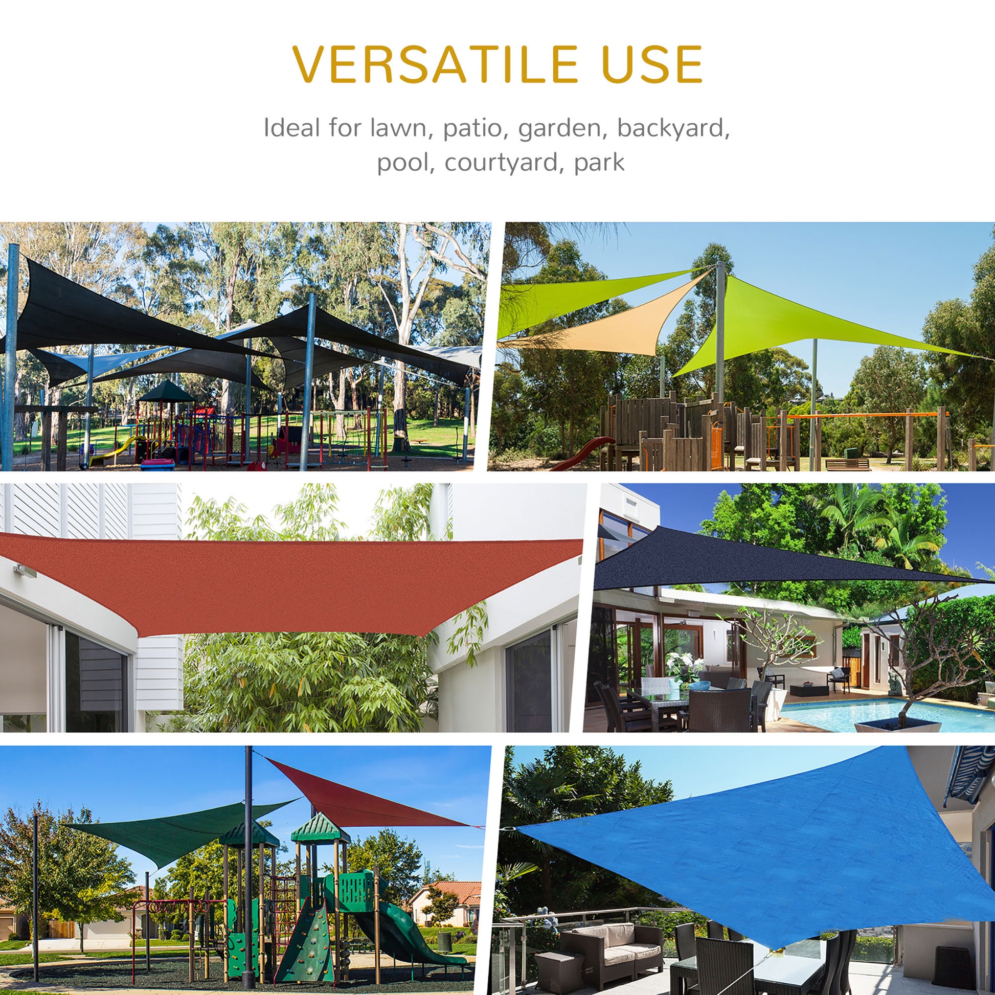 outsunny-4x4m-triangle-sun-shade-sail-outdoor-uv-protection-canopy-w-steel-rings-ropes-uv-block-outdoor-patio-shelter-grey