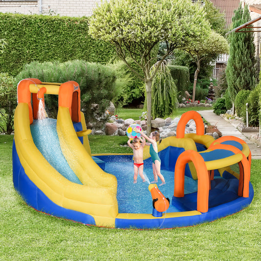 outsunny-5-in-1-kids-bouncy-castle-large-inflatable-house-slide-water-pool-gun-basket-climbing-wall-with-750w-inflator-carry-bag-4-35-x-4-35-x-2m