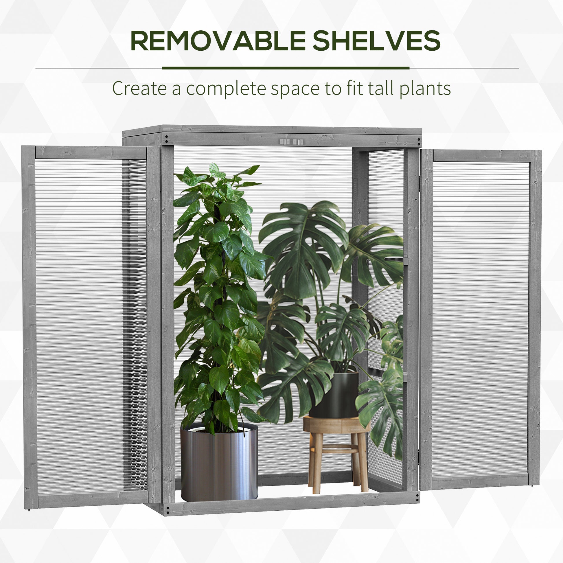 outsunny-3-tier-wooden-cold-frame-greenhouse-garden-polycarbonate-grow-house-w-adjustable-storage-shelf-76-x-47-x-110-cm-dark-grey