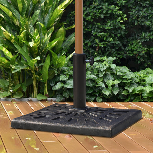 outsunny-15kg-parasol-base-durable-patterned-colophony-garden-patio-square-umbrella-stand-base-stand-bronze