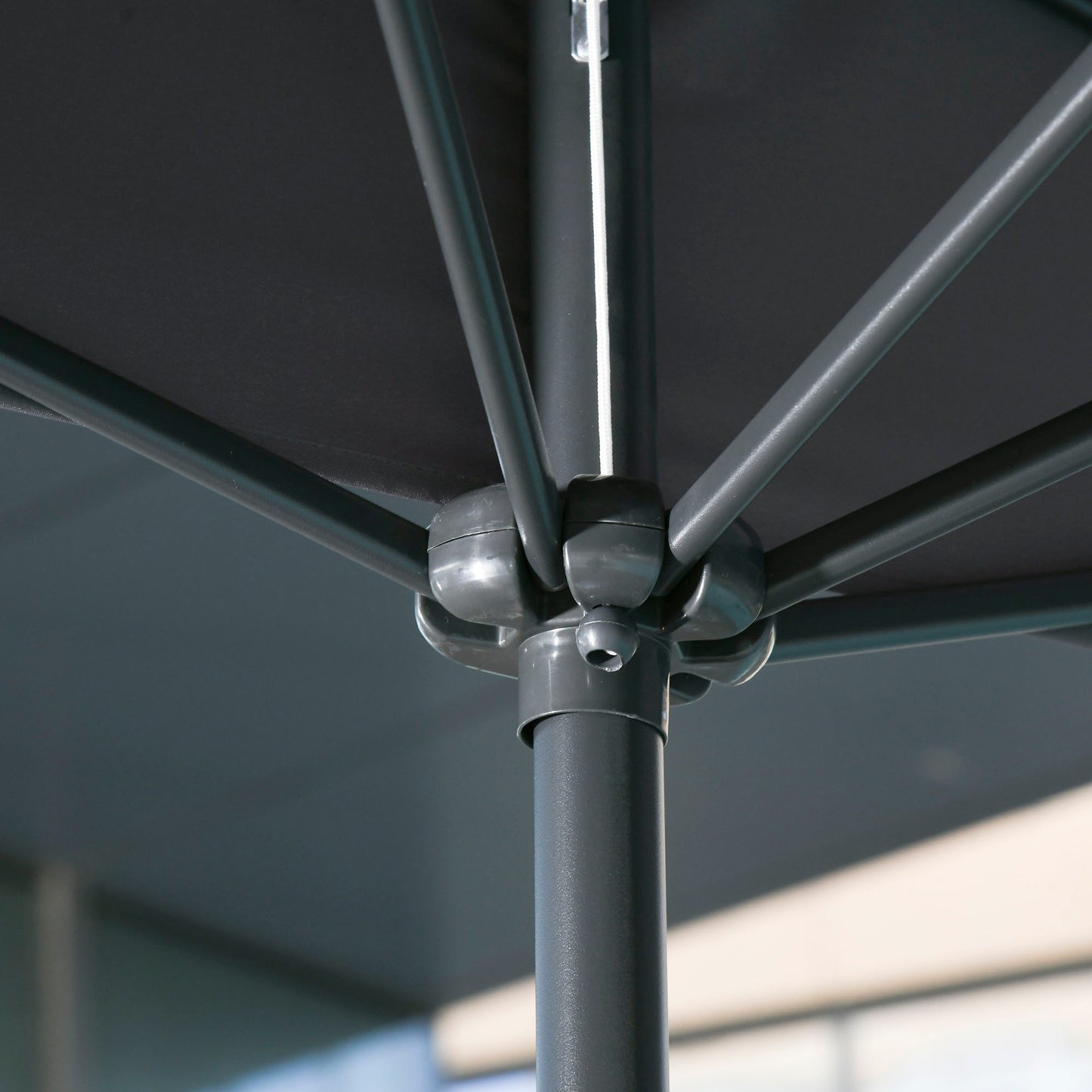 outsunny-balcony-half-parasol-semi-round-umbrella-patio-crank-handle-2-3m-grey-no-base-included