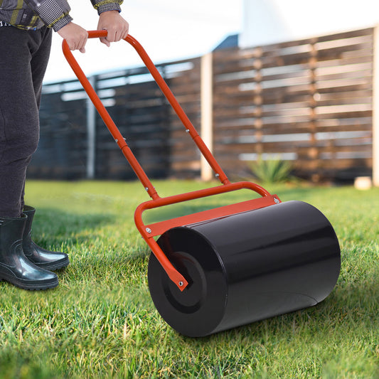 outsunny-combination-push-tow-lawn-roller-filled-with-38l-sand-62kg-or-water-perfect-for-the-garden-backyard-32-x-50cm-roller