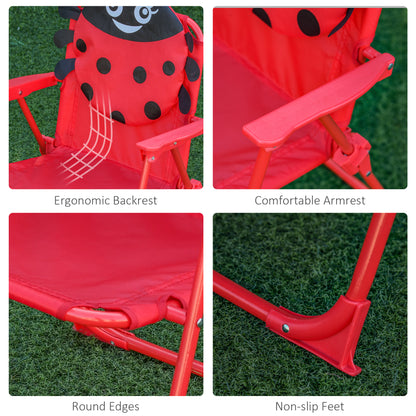 outsunny-kids-folding-picnic-table-and-chairs-set-ladybug-pattern-outdoor-w-parasol
