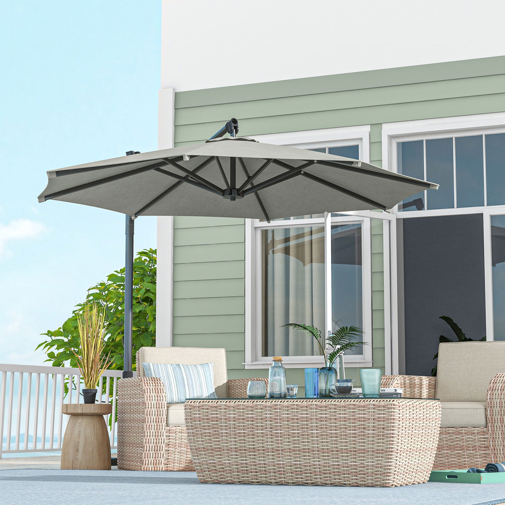 outsunny-3-m-cantilever-banana-parasol-with-cross-base-360-rotation-patio-umbrella-with-crank-handle-tilt-beige