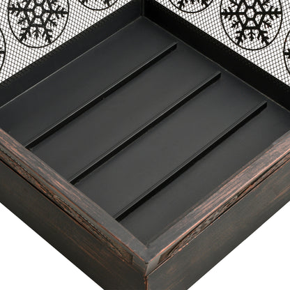 outsunny-outdoor-fire-pit-metal-square-firepit-bowl-with-spark-screen-poker-for-patio-bbq-camping-61-x-61-x-52cm-black