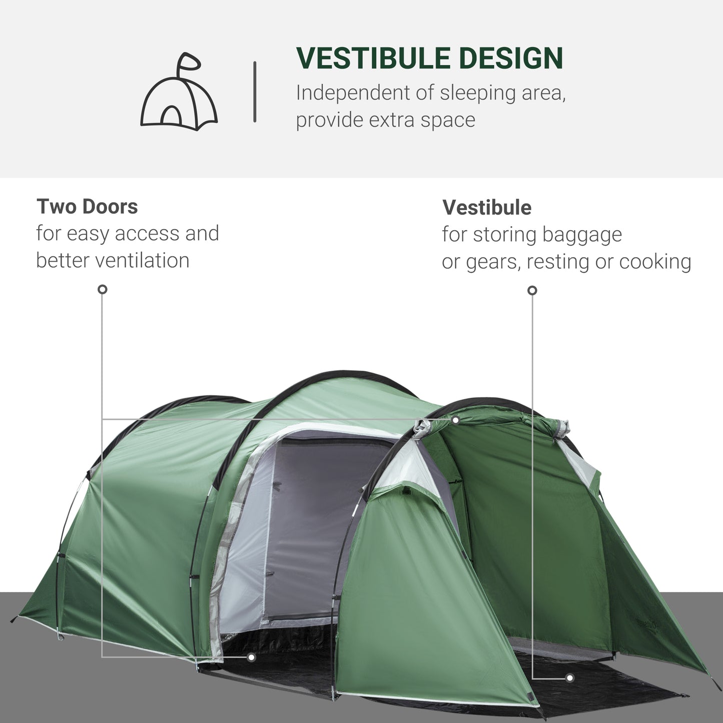 outsunny-tunnel-tent-2-3-person-camping-tent-with-sewn-in-groundsheet-air-vents-rainfly-2000mm-water-column-green