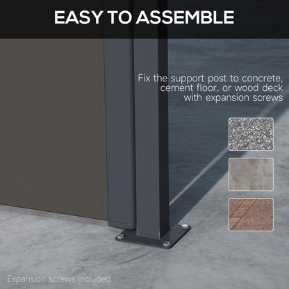 outsunny-retractable-side-awning-outdoor-privacy-screen-for-garden-hot-tub-balcony-terrace-pool-400-x-180cm-dark-grey