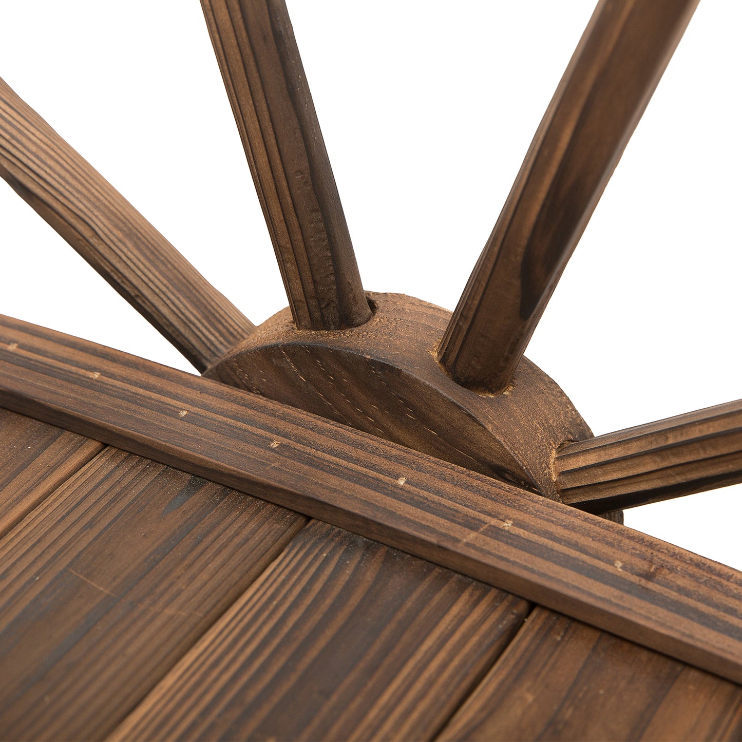 outsunny-wooden-garden-bridge-lawn-decor-stained-finish-arc-outdoor-pond-walkwayyard-decoration-half-wheeled-railings-100l-x-50w-x-37hcm