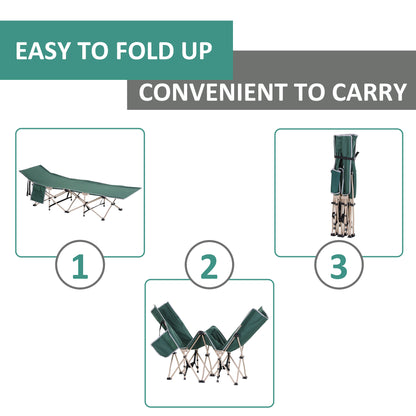 outsunny-single-person-camping-folding-cot-outdoor-patio-portable-military-sleeping-bed-travel-guest-leisure-fishing-with-carry-bag-green