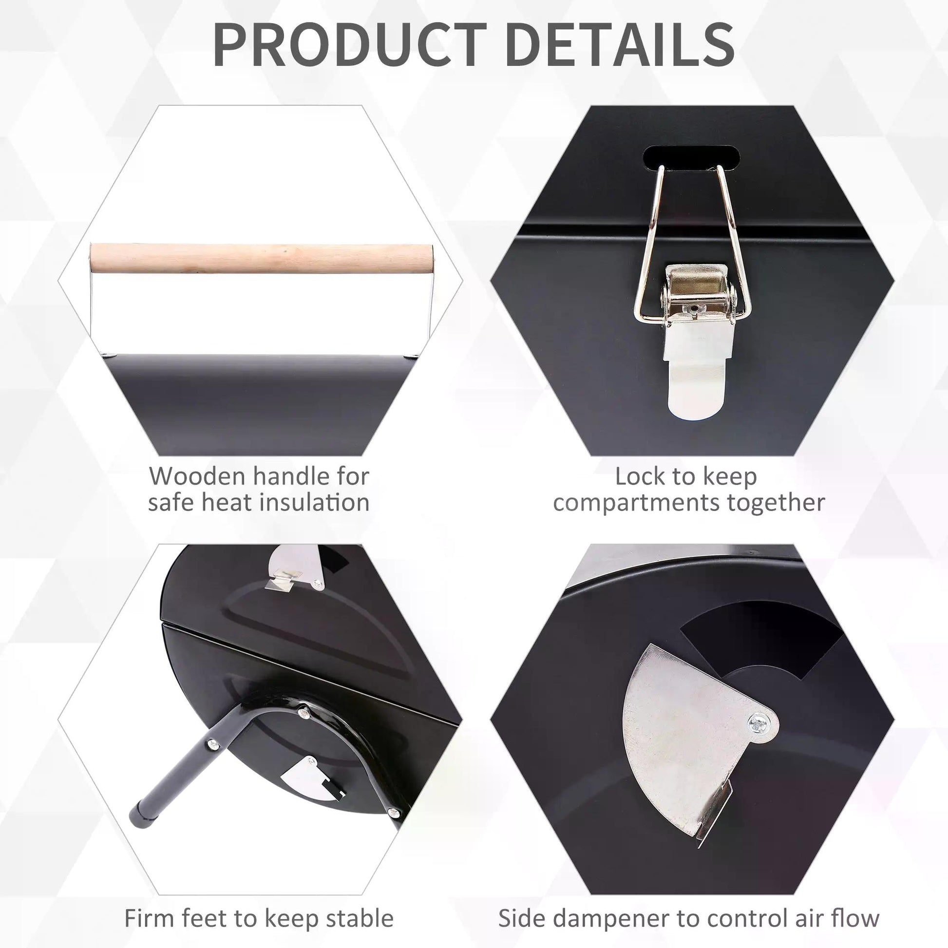 outsunny-charcoal-grill-portable-folding-charcoal-bbq-grill-outdoor-tabletop-barbecue-grill