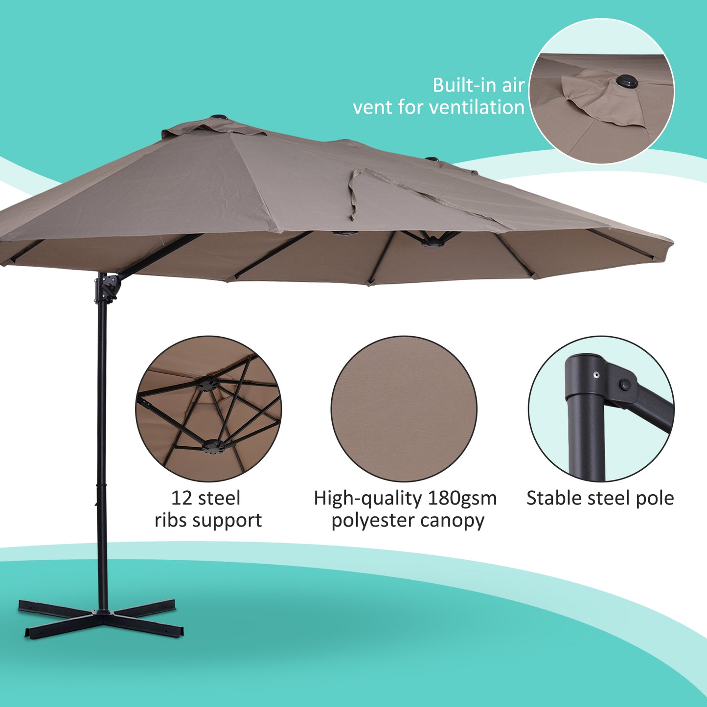 outsunny-double-canopy-offset-parasol-umbrella-garden-shade-with-12-support-ribs-crank-handle-easy-lift-twin-canopy-brown