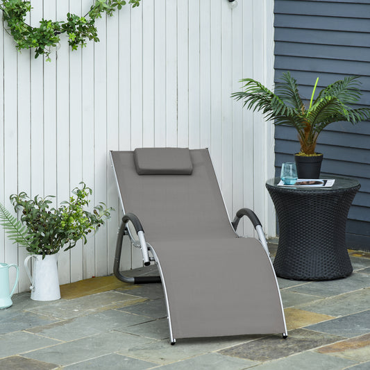 outsunny-ergonomic-lounger-chair-portable-armchair-with-removable-headrest-pillow-for-garden-patio-outside-all-aluminium-frame-khaki