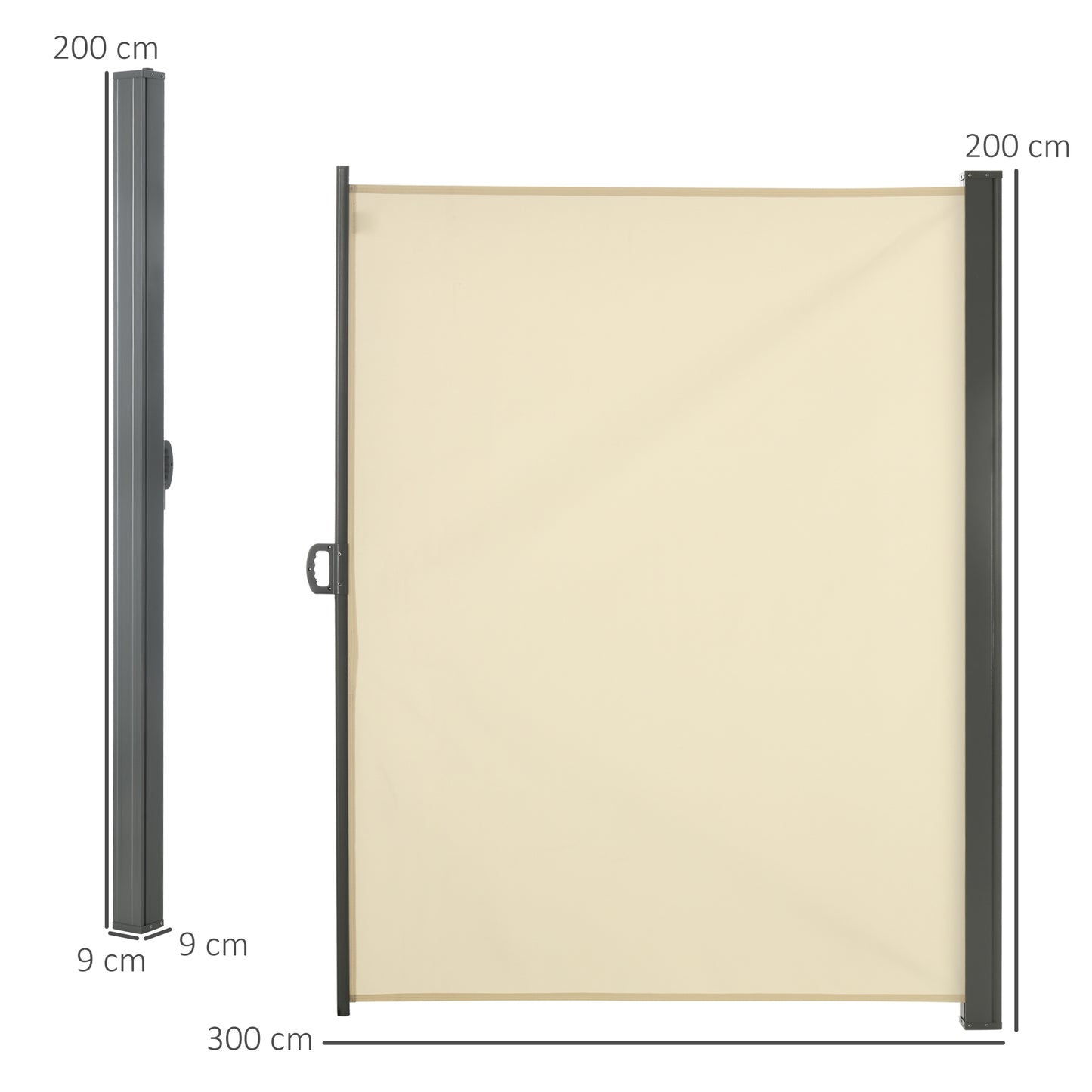outsunny-3-x-2m-retractable-sun-side-awning-screen-fence-patio-garden-wall-balcony-screening-panel-outdoor-blind-privacy-divider-cream
