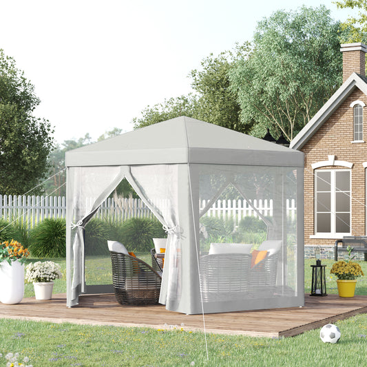 outsunny-netting-gazebo-hexagon-tent-patio-canopy-outdoor-shelter-party-activities-shade-resistant-creamy-white