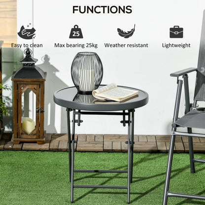 outsunny-45cm-outdoor-side-table-round-folding-patio-table-with-imitation-marble-glass-top-small-coffee-table