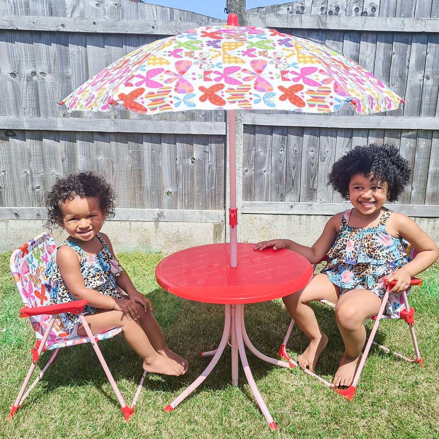 outsunny-kids-folding-picnic-table-and-chairs-set-color-stripes-outdoor-w-parasol