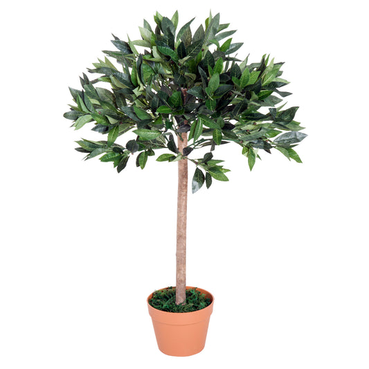outsunny-3ft-artificial-olive-tree-indoor-plant-greenary-for-home-office-potted-in-an-orange-pot