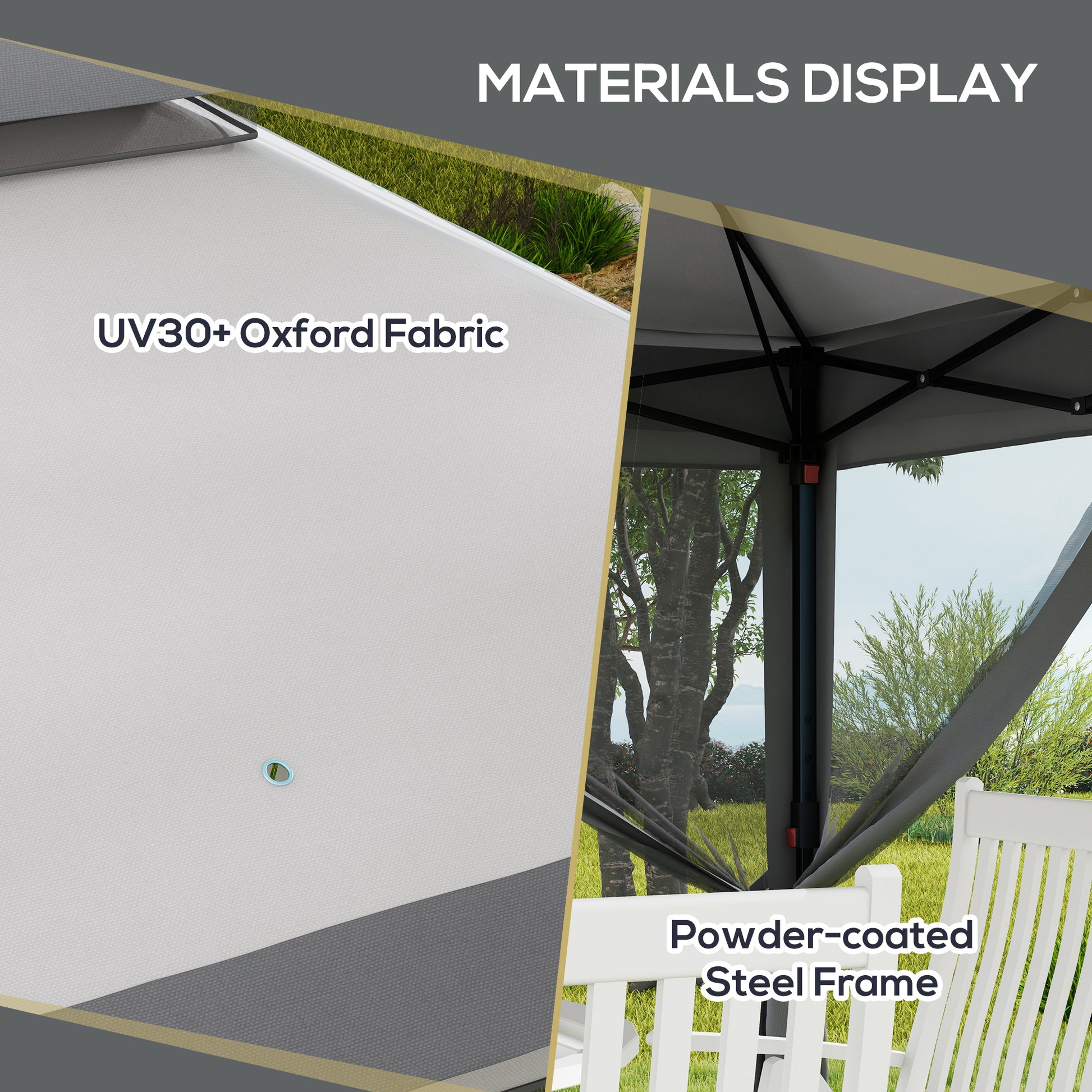 outsunny-3-x-3m-pop-up-gazebo-height-adjustable-instant-event-shelter-with-netting-and-carrying-bag-grey