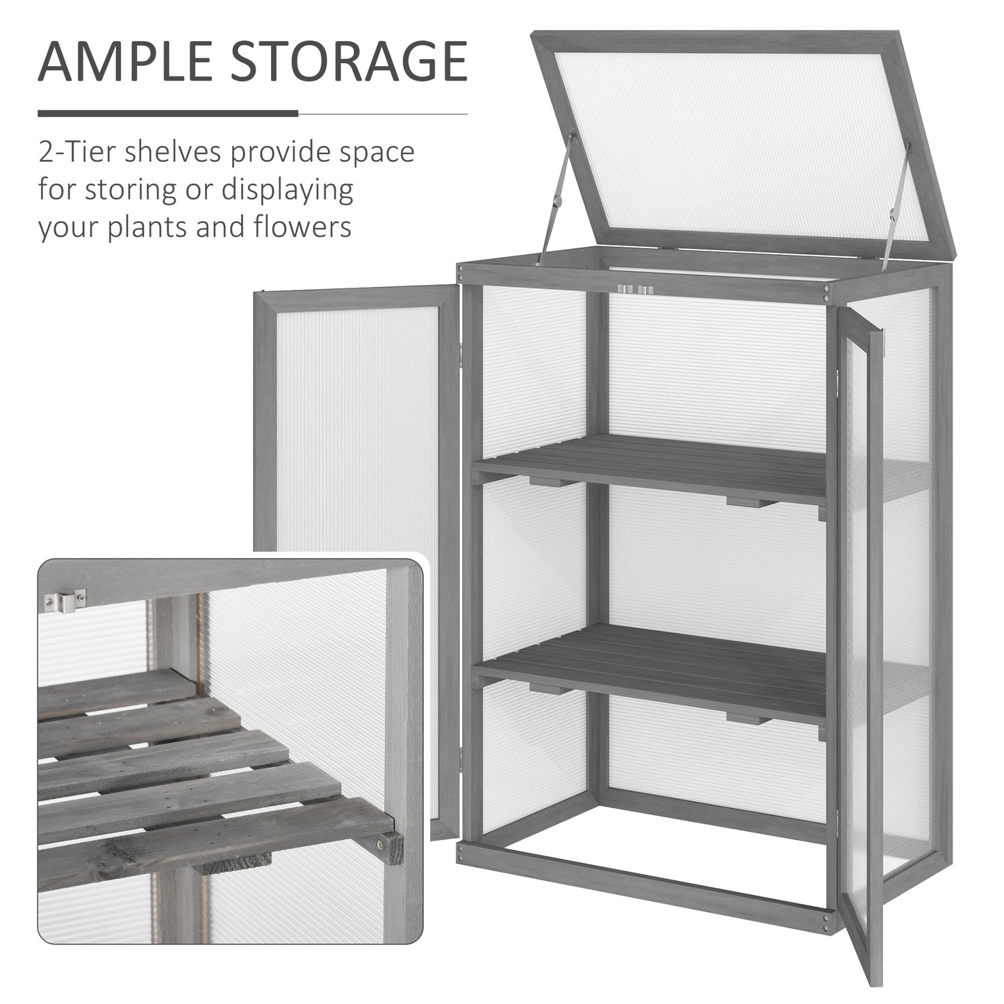 outsunny-3-tier-wooden-cold-frame-greenhouse-garden-polycarbonate-grow-house-w-adjustable-storage-shelf-76-x-47-x-110-cm-dark-grey