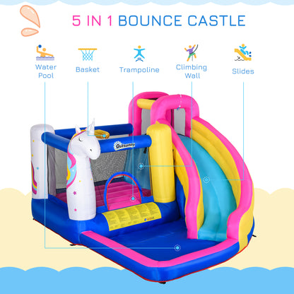 outsunny-5-in-1-bouncy-castle-for-children-with-blower-for-3-8-years-old-kids