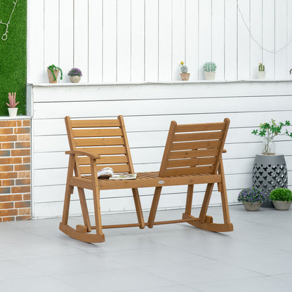 outsunny-wooden-garden-rocking-bench-with-adjustable-backrests-2-seater-rustic-rocking-chair-loveseat-with-slatted-seat-and-armrests
