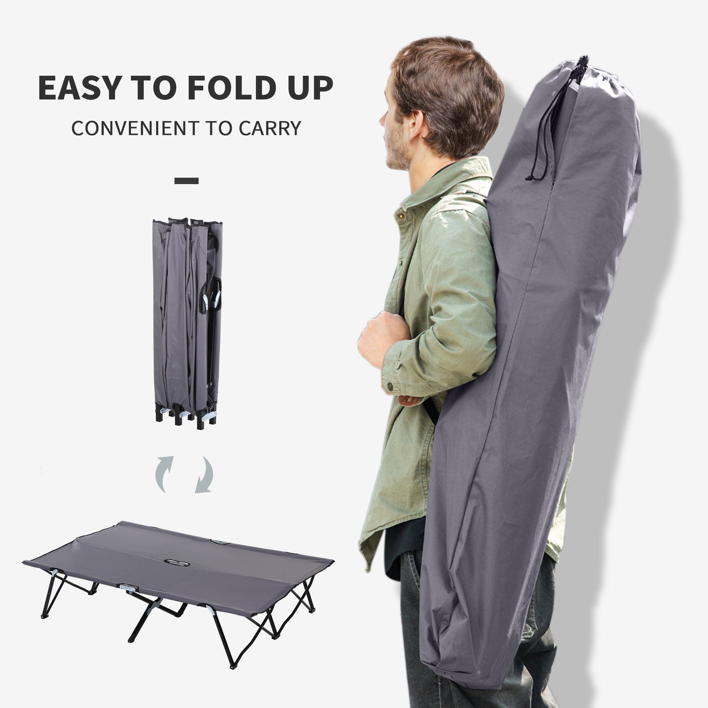 outsunny-outdoor-double-camping-folding-cot-portable-sunbed-with-carry-bag