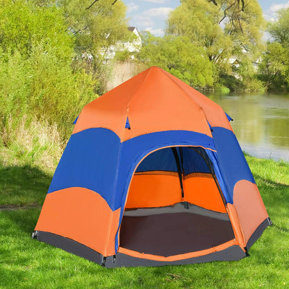 outsunny-six-man-hexagon-pop-up-tent-camping-festival-hiking-shelter-family-portable
