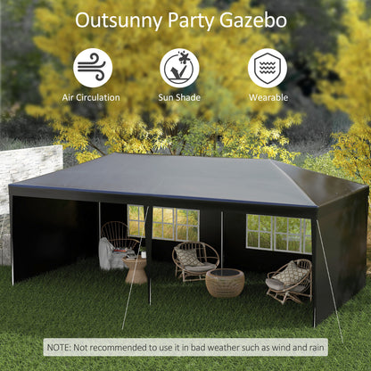 outsunny-6-x-3-m-party-tent-gazebo-marquee-outdoor-patio-canopy-shelter-with-windows-and-side-panels-black