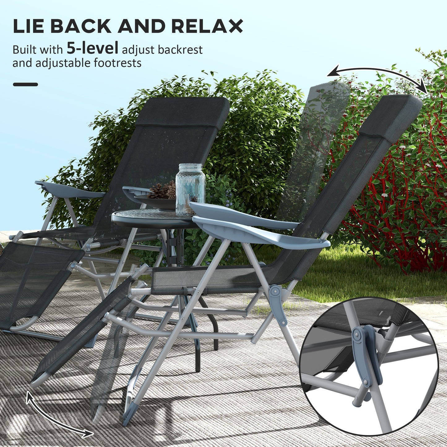 outsunny-outdoor-reclining-garden-chairs-set-of-2-with-adjustable-footrest-2-pieces-recliner-garden-chairs-with-5-level-adjustable-backrest-headrest-black