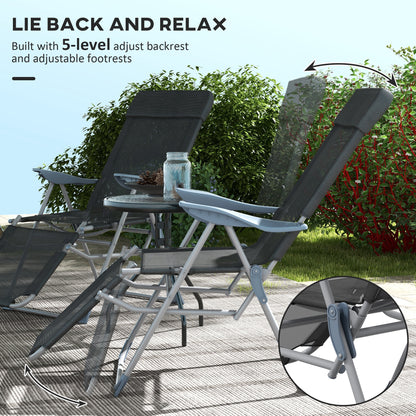 outsunny-outdoor-reclining-garden-chairs-set-of-2-with-adjustable-footrest-2-pieces-recliner-garden-chairs-with-5-level-adjustable-backrest-headrest-black