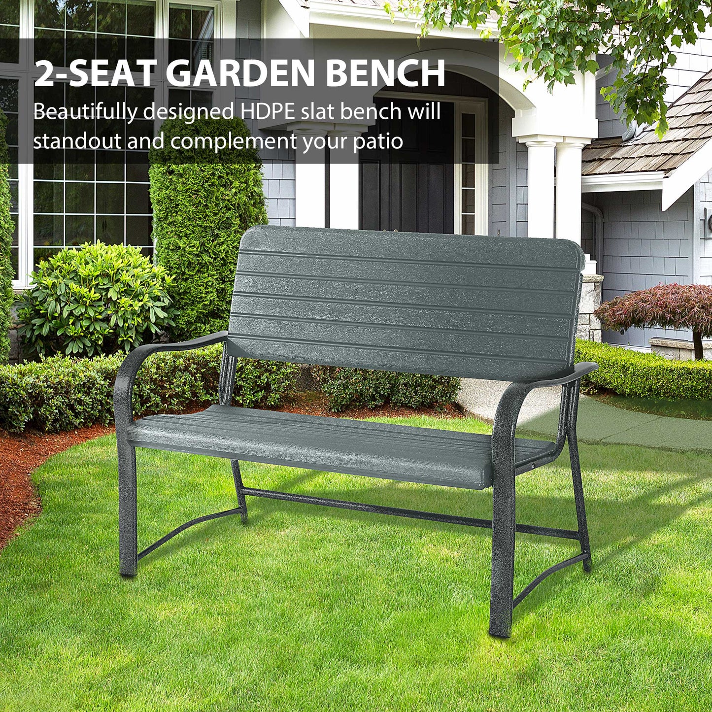 outsunny-2-seater-garden-bench-double-chair-outdoor-love-chair-patio-furniture-dark-green