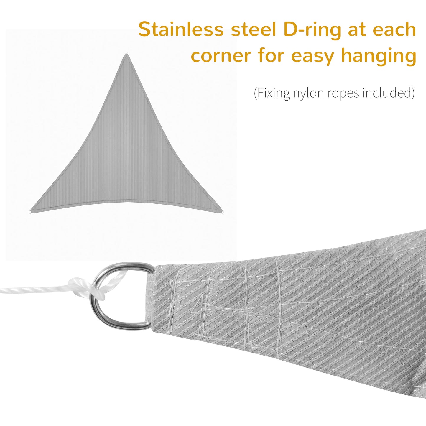 outsunny-4x4m-triangle-sun-shade-sail-outdoor-uv-protection-canopy-w-steel-rings-ropes-uv-block-outdoor-patio-shelter-grey