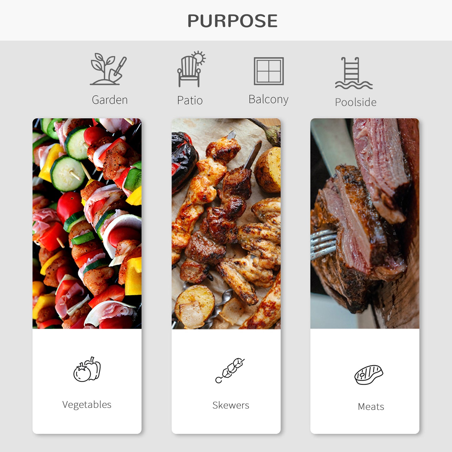 outsunny-folding-barbecue-grill-garden-rectangular-stainless-steel-bbq-w-adjustable-legs-bbq-grates-frying-plate-and-non-stick-pan-silver