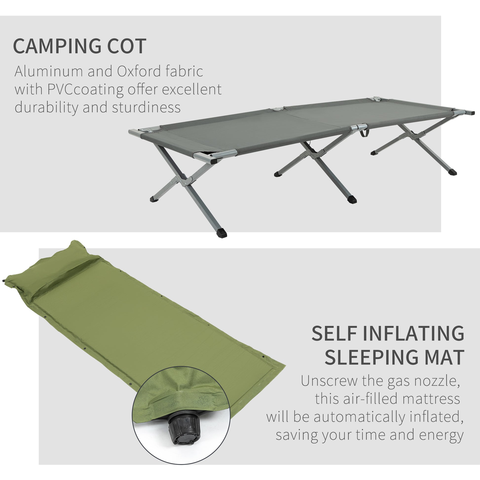 outsunny-folding-camping-tent-cot-portable-tent-shelter-combo-with-self-inflating-air-mattress-carry-bag-for-1-person