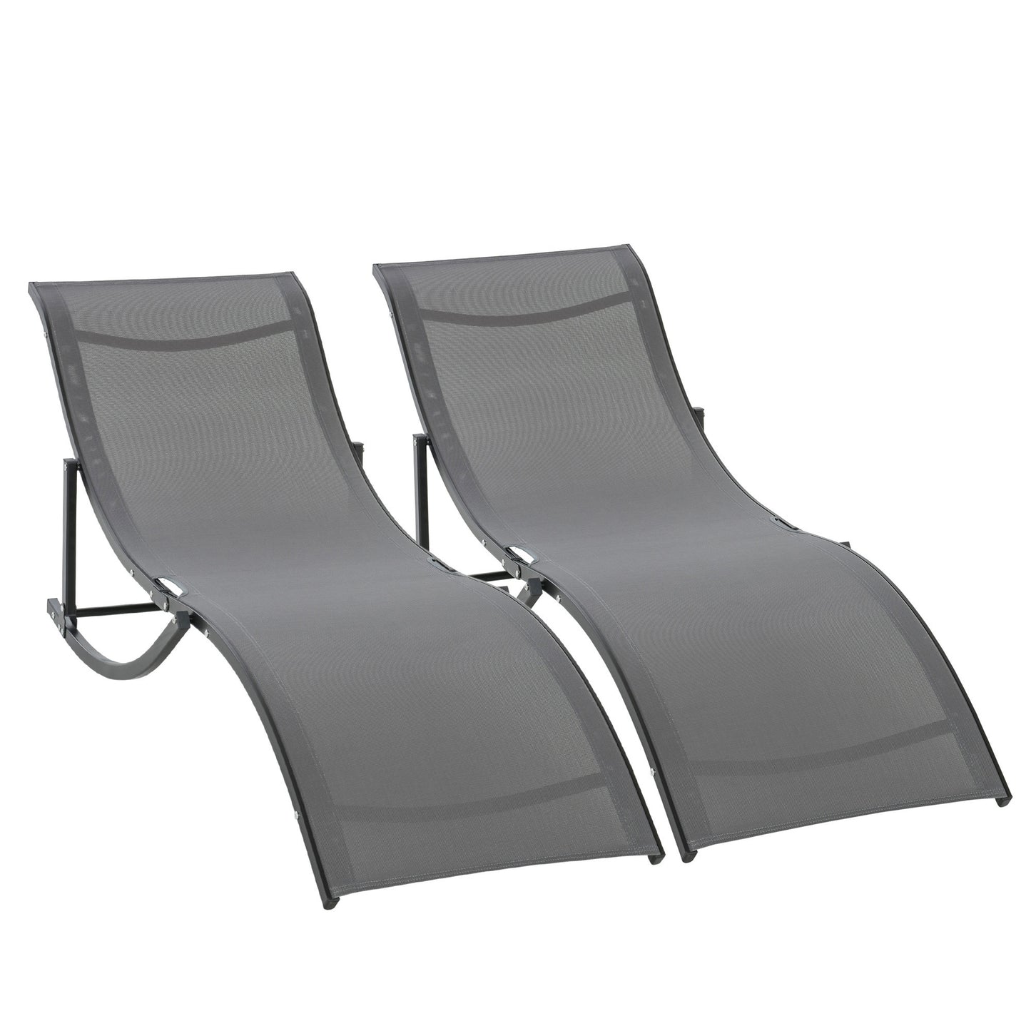 outsunny-set-of-2-s-shaped-foldable-lounge-chair-sun-lounger-reclining-outdoor-chair-for-patio-beach-garden-grey
