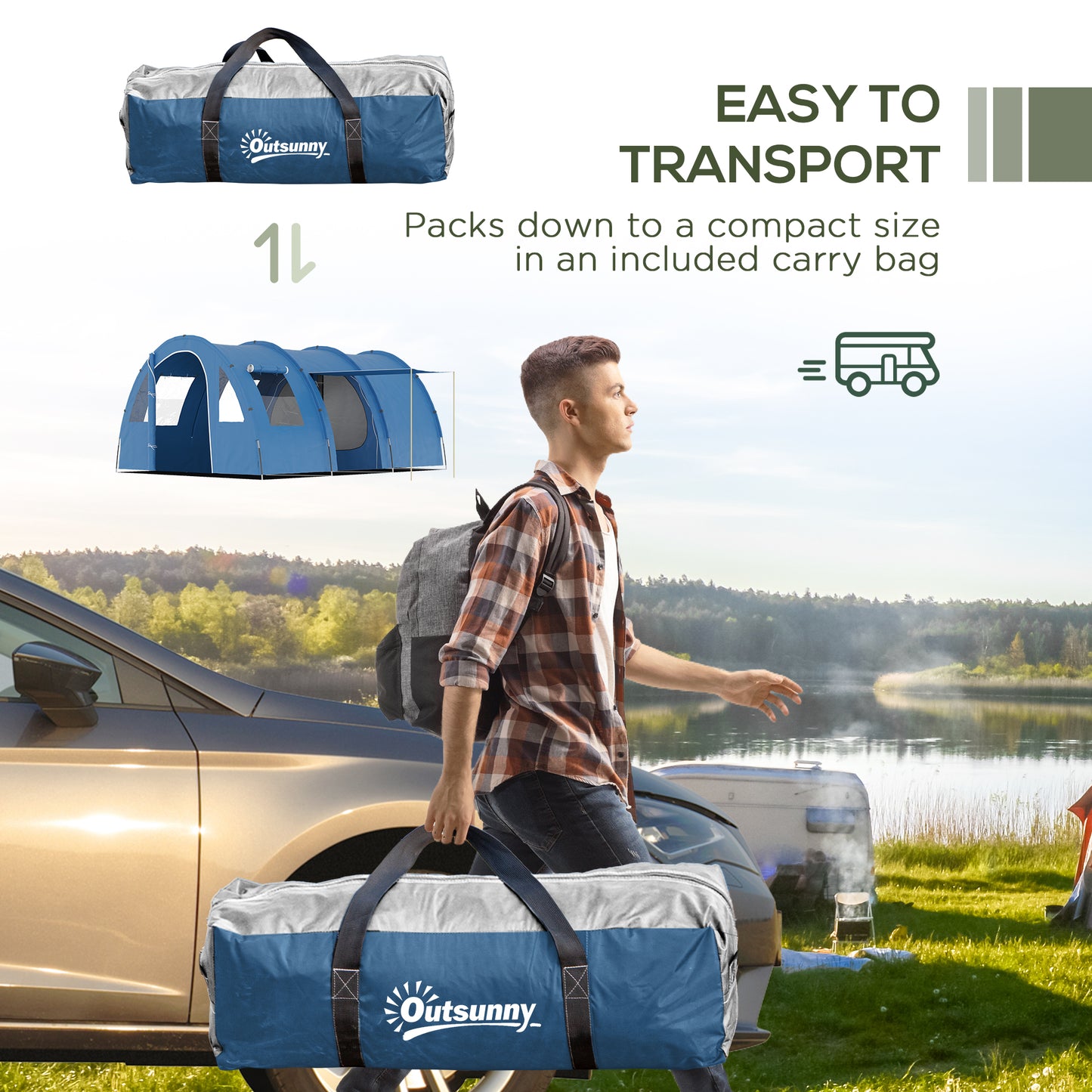 outsunny-5-6-man-tunnel-tent-two-room-camping-tent-with-sewn-in-floor-2-doors-and-carry-bag-2000mm-water-column-for-fishing-hiking-sports