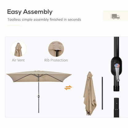 outsunny-3x2m-patio-parasol-garden-umbrellas-canopy-with-aluminum-tilt-crank-rectangular-sun-shade-steel-khaki