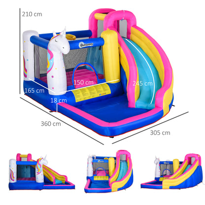 outsunny-5-in-1-bouncy-castle-for-children-with-blower-for-3-8-years-old-kids