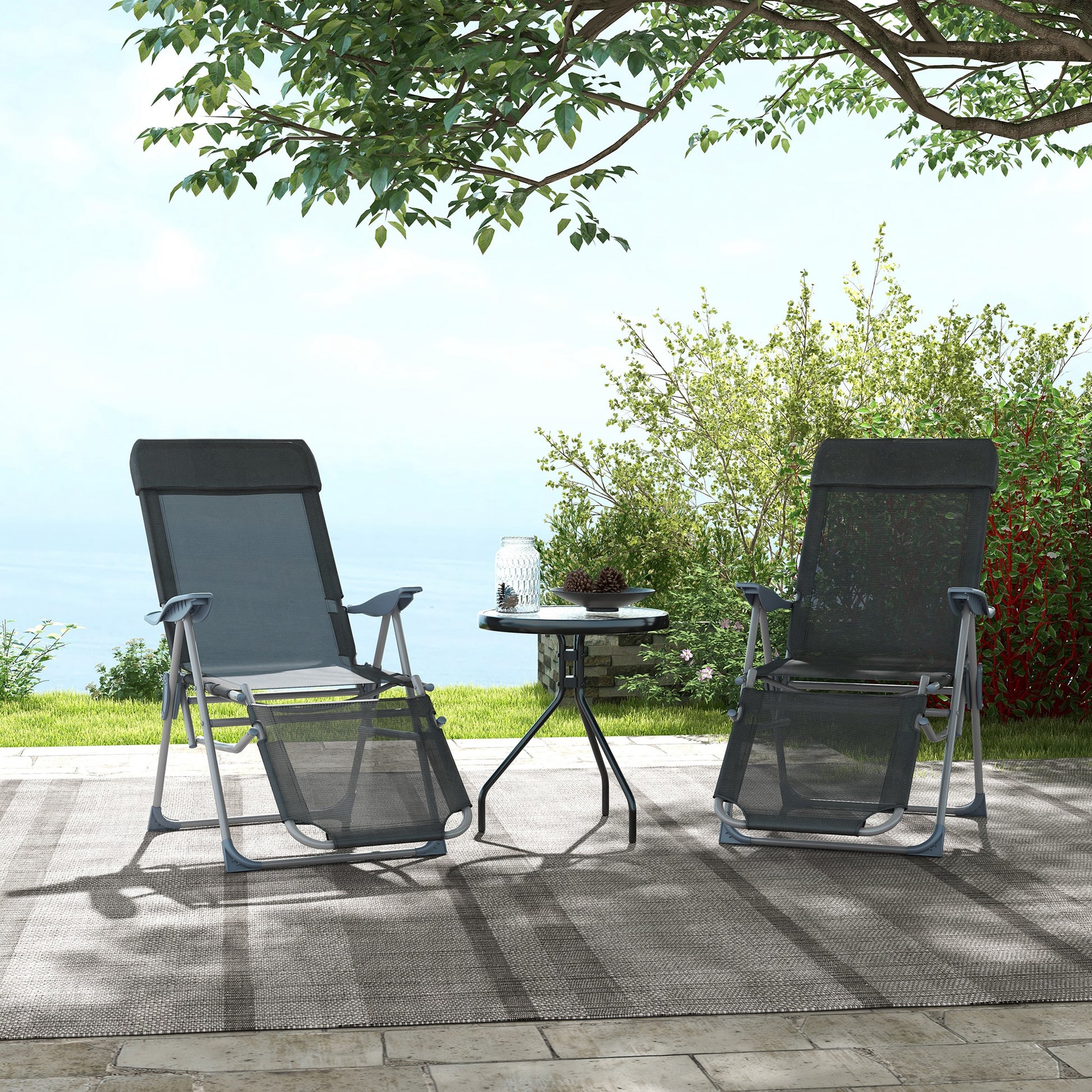 outsunny-outdoor-reclining-garden-chairs-set-of-2-with-adjustable-footrest-2-pieces-recliner-garden-chairs-with-5-level-adjustable-backrest-headrest-black