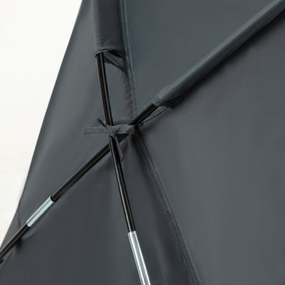 outsunny-folding-camping-tent-cot-portable-tent-shelter-combo-with-self-inflating-air-mattress-carry-bag-for-1-person